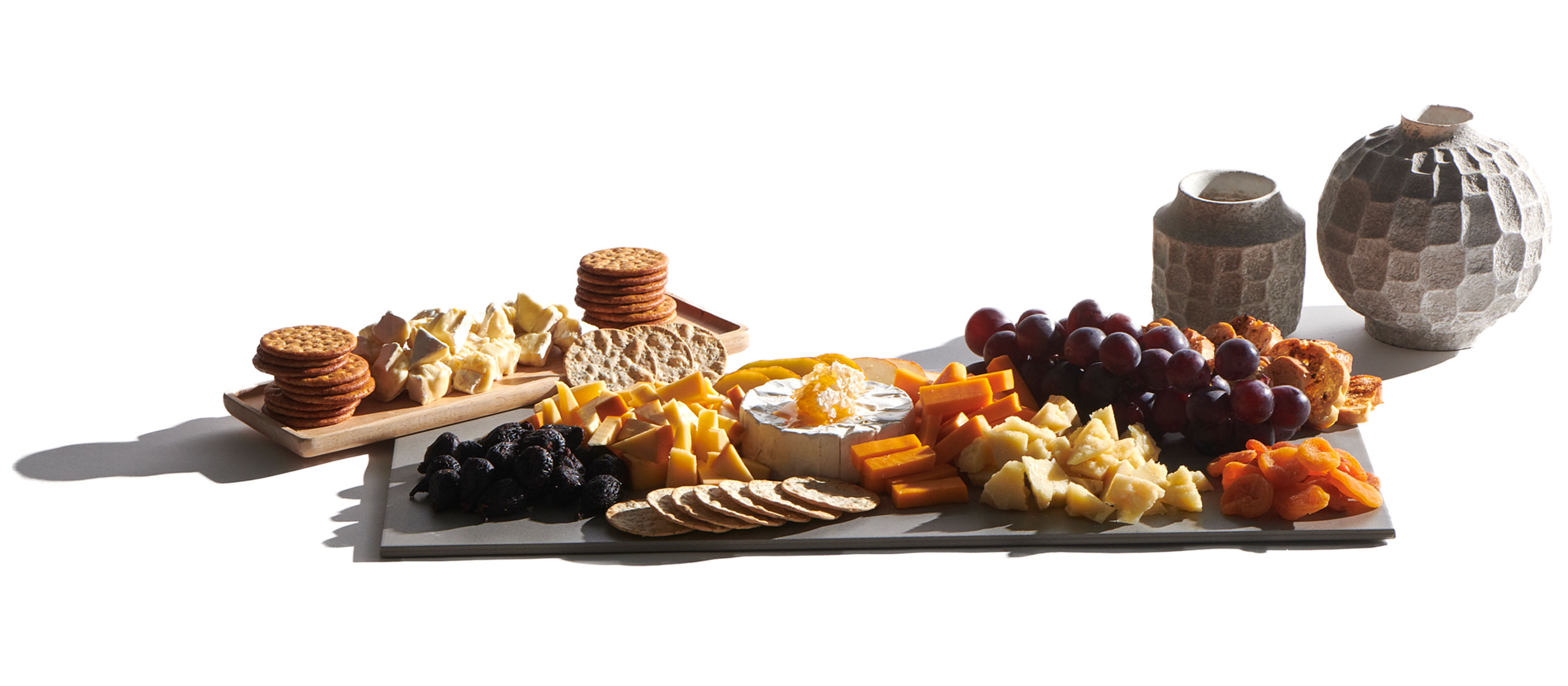Fruit & Cheese Grazing Board